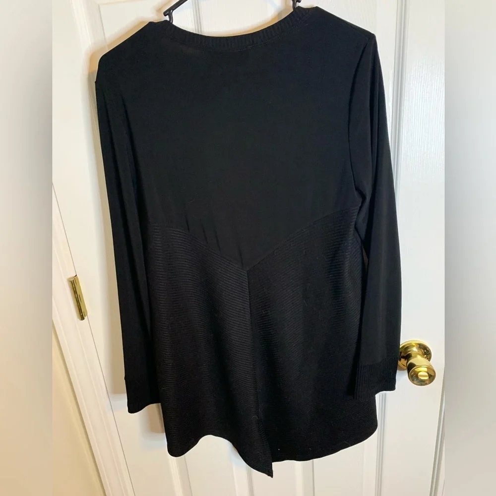 Joseph Ribkoff Ribbed Back Tunic - Picture 3 of 4